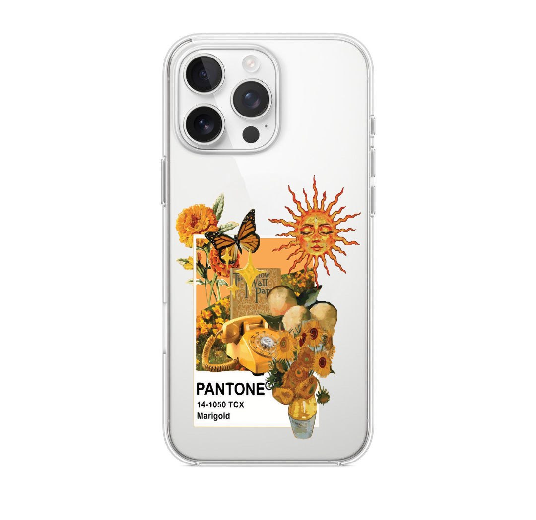 قاب گوشی - Pantone Marigold